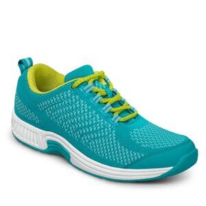 Orthofeet Women's Coral Sneakers Turquoise